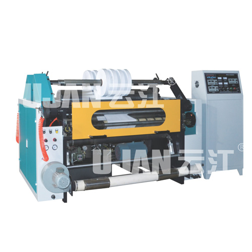 slitting and rewinding machine for surface roll