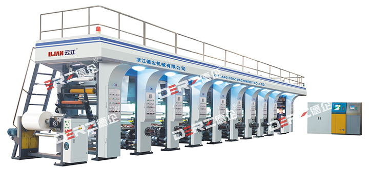 4-12 Colors High Speed Computer Auto Register Grav