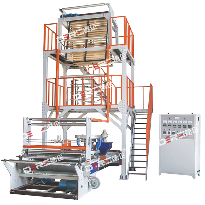 Single-layer Rotary Die-head Double Rewinding Film